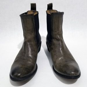 Frye Shoes - Frye Carson Chelsea Ankle Boots - Charcoal Frye Shoes - Frye Carson Chelsea Ankle Boots - Charcoal
